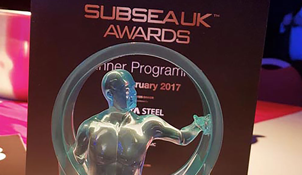 photo of subsea award