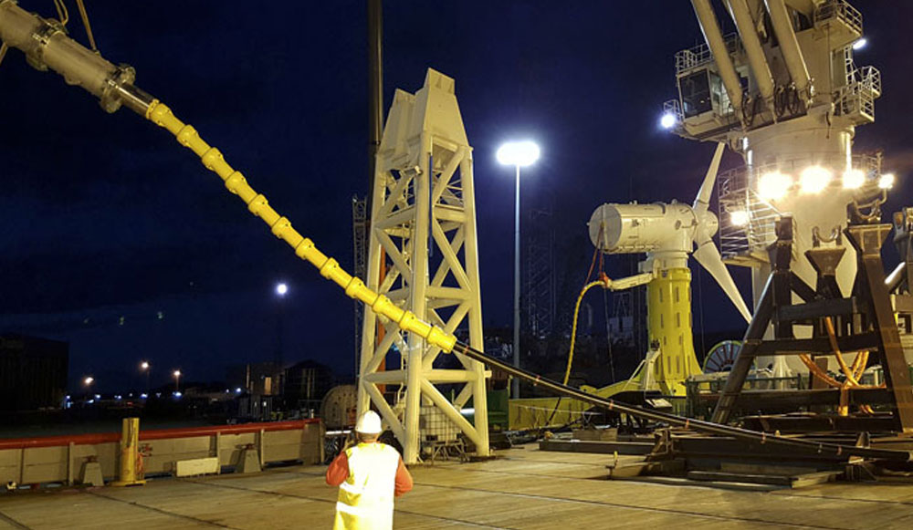 MeyGen turbine connectivity umbilical