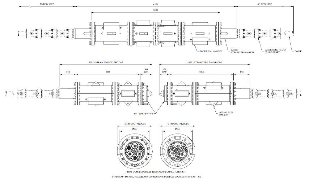 subsea renewable energy termination