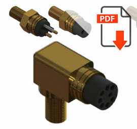 HRM rubber moulded subsea connectors
