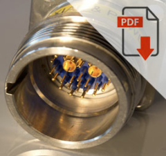 Surface Mateable Hybrid Electrical Connectors